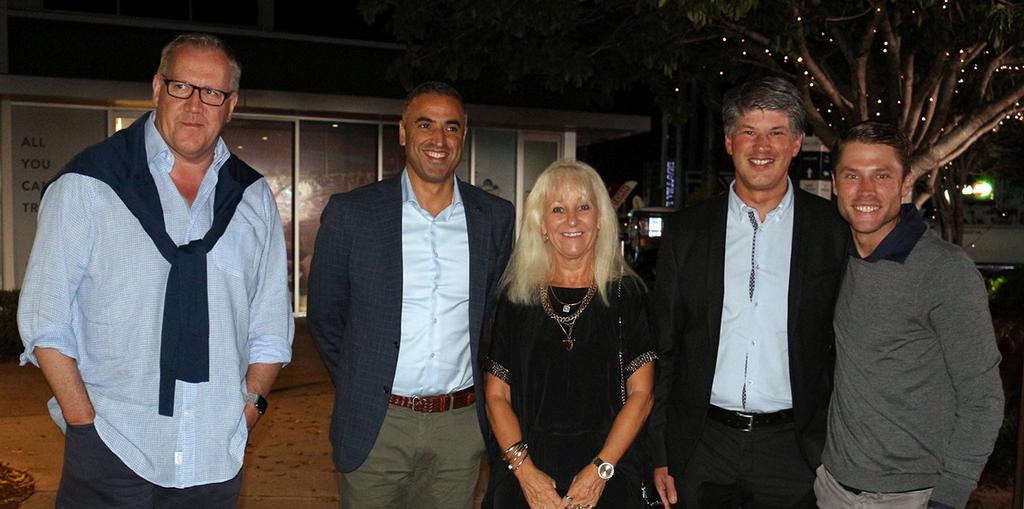 Martin Redmayne; Farouk Nefzi;  MaryAnne Edwards; Erwin Bamps and Tom Hill. © Jeni Bone